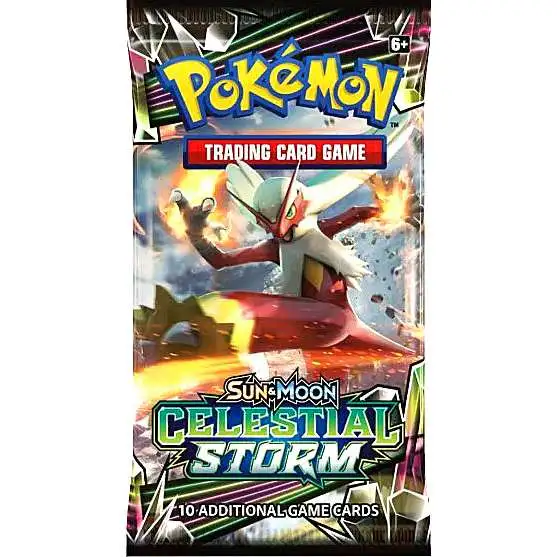 Pokemon (4) Sealed Packs Sun And Moon: Celestial Storm Complete