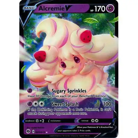 Pokemon Champion's Path Ultra Rare Alcremie V #22