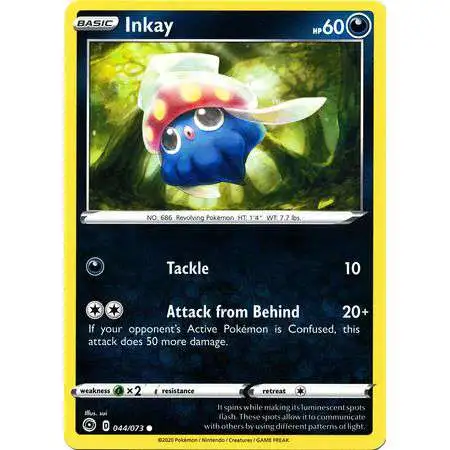 Pokemon Champion's Path Common Inkay #44