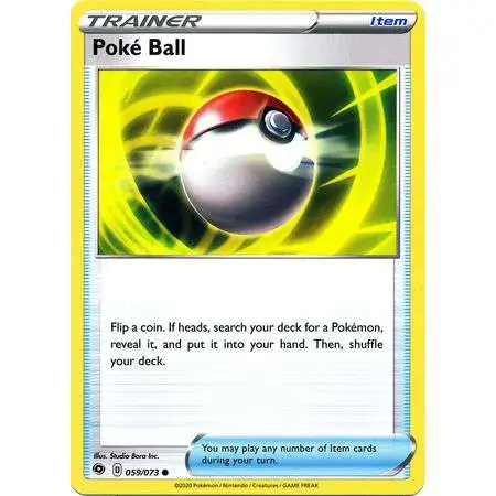 Pokemon Champion's Path Common Poke Ball #59