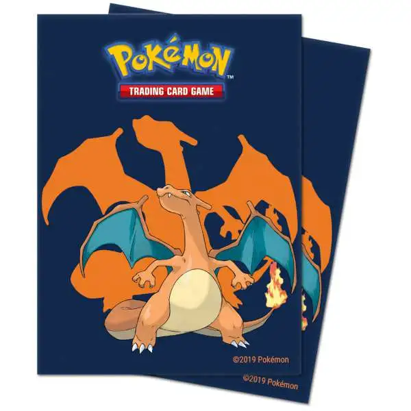 Ultra Pro Pokemon Trading Card Game Charizard Card Sleeves [65 Count]
