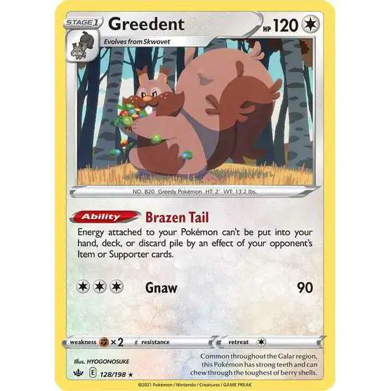 shiny greedent pokemon card Greedent V Alternate Full Art 257/264 Sword & Shield Fusion StrikeIllus. Saya Tsuruta Featuring this super fun & underrated chonky Squirrel from the Sword & Shield era  I can't recall any Evolves from Skwovet Type Greedent V - 053/072 Ultra