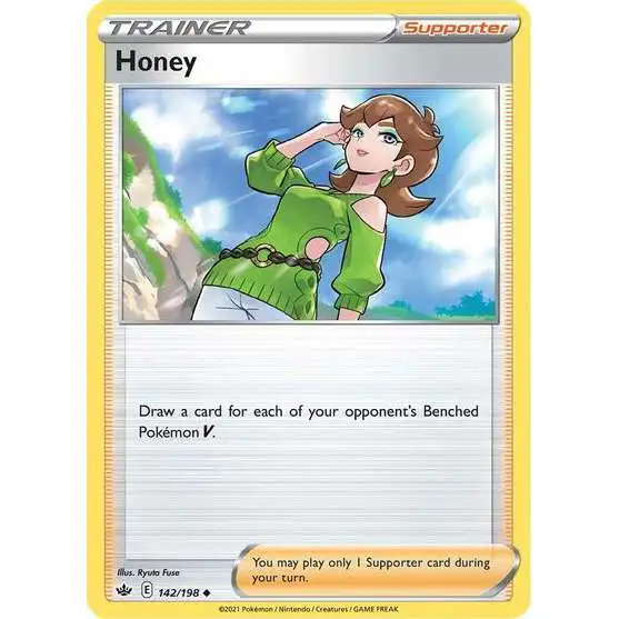 Pokemon Trading Card Game Sword & Shield Chilling Reign Uncommon Honey #142