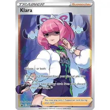 Pokemon Trading Card Game Promo Card Ultra Rare Klara SWSH302