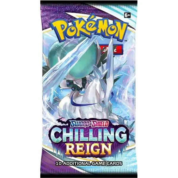 Pokemon Sword & Shield Chilling Reign Booster Pack [10 Cards]
