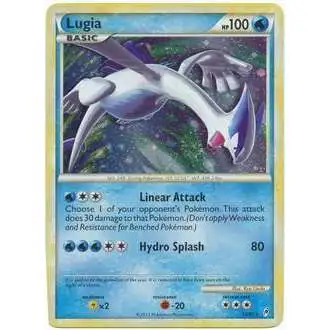Pokemon Trading Card Game Call of Legends Holo Rare Lugia #15 [Damaged]