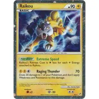Pokemon Trading Card Game Call of Legends Ultra Rare Raikou SL9
