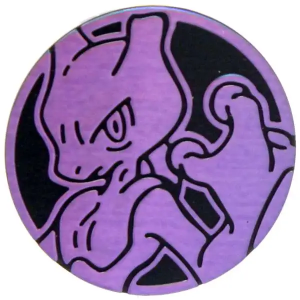 Nintendo Pokemon Mewtwo Plastic Coin