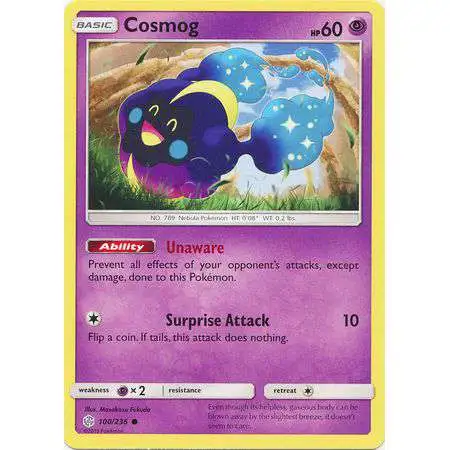 Pokemon Trading Card Game Sun & Moon Cosmic Eclipse Common Cosmog #100
