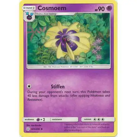 Pokemon Trading Card Game Sun & Moon Cosmic Eclipse Uncommon Cosmoem #101