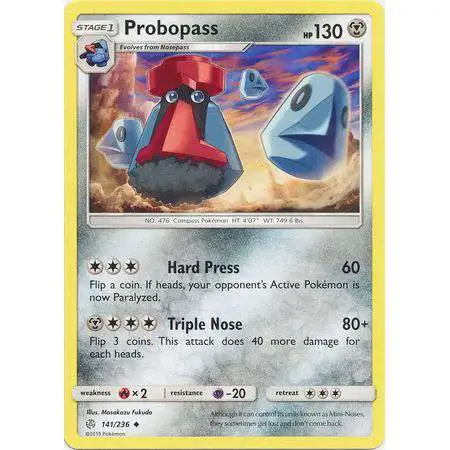 Pokemon Trading Card Game Sun & Moon Cosmic Eclipse Uncommon Probopass #141