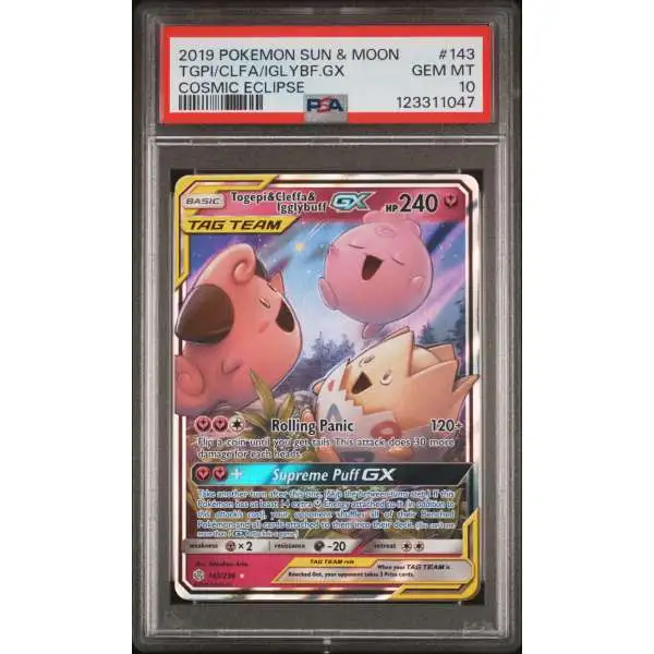 pokemon igglybuff card Tag Cute Togepi Cleffa Holographic Credit Card Skin you may flip a coin Pokemon 2019 Pokemon Card Gym