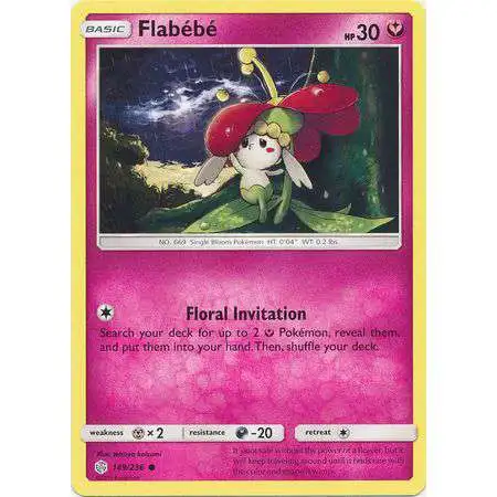 Pokemon Trading Card Game Sun & Moon Cosmic Eclipse Common Flabebe #149