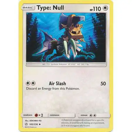 Pokemon Trading Card Game Sun & Moon Cosmic Eclipse Uncommon Type: Null #183