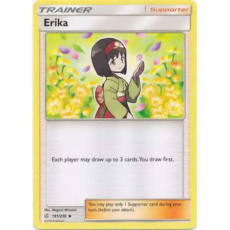 pokemon erika card Pokmon Mega Evolution: Ascended Heroes Collection You may play only 1 Supporter card during your turn (before your attack) Pokemon Erika Theme Deck -