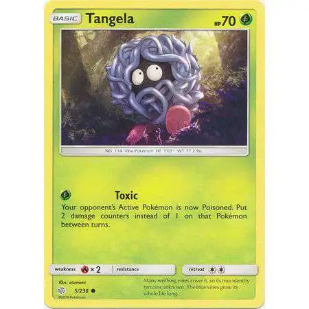 Pokemon Trading Card Game Sun & Moon Cosmic Eclipse Common Tangela #5