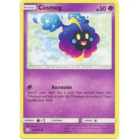 Pokemon Trading Card Game Sun & Moon Cosmic Eclipse Common Cosmog #99