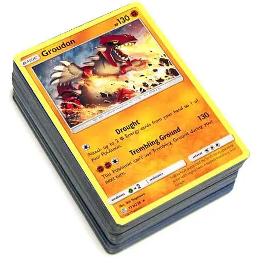 Pokemon Trading Card Game Sun & Moon Cosmic Eclipse LOT of 50 Single Cards