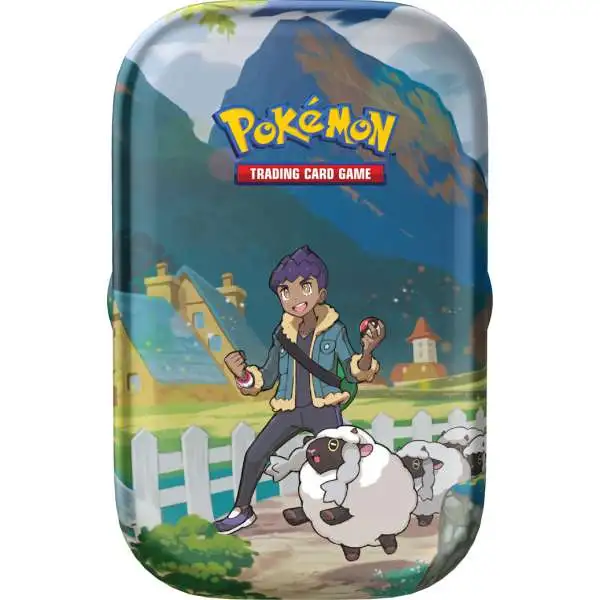 Pokemon TCG Crown Zenith Hop with Wooloo Mini Tin Set [2 Booster Packs, Sticker Sheet & More]