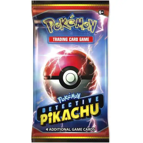 Pokemon Detective Pikachu Booster Pack [4 Cards]