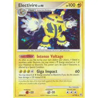 Pokemon Diamond & Pearl Rare Electivire #3 [Lightly Played]