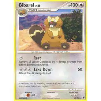 Pokemon Diamond & Pearl Rare Bibarel #20 [Lightly Played]