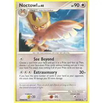 Pokemon Diamond & Pearl Rare Noctowl #34