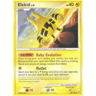 Pokemon Diamond & Pearl Uncommon Elekid #48
