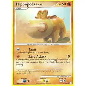 Pokemon Diamond & Pearl Uncommon Hippopotas #51 [Lightly Played]