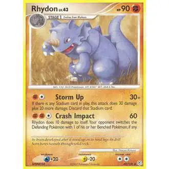 Pokemon Diamond & Pearl Uncommon Rhydon #60