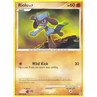 Pokemon Diamond & Pearl Uncommon Riolu #61 [Lightly Played]