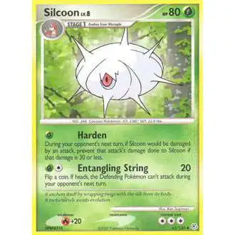 Pokemon Diamond & Pearl Uncommon Silcoon #63 [Lightly Played]