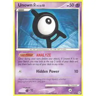 Pokemon Diamond & Pearl Uncommon Unown A #65 [Lightly Played]