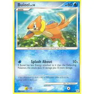 Pokemon Diamond & Pearl Common Buizel #72 [Lightly Played]