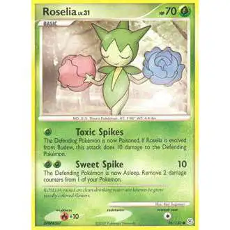 Pokemon Diamond & Pearl Common Roselia #96