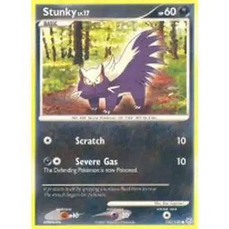 Pokemon Diamond & Pearl Common Stunky #102 [Lightly Played]