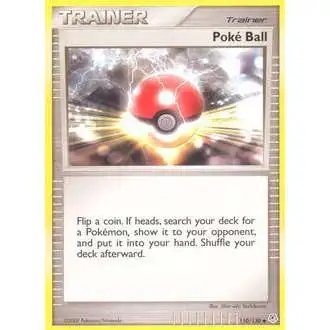 Pokemon Diamond & Pearl Uncommon Poke Ball #110 [Lightly Played]