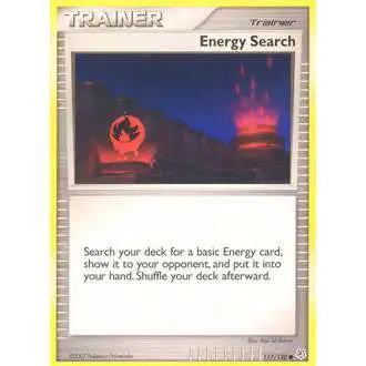 Pokemon Diamond & Pearl Common Energy Search #117 [Lightly Played]