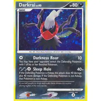 Pokemon Diamond & Pearl Great Encounters Rare Darkrai LV.40 #4 [Lightly Played]