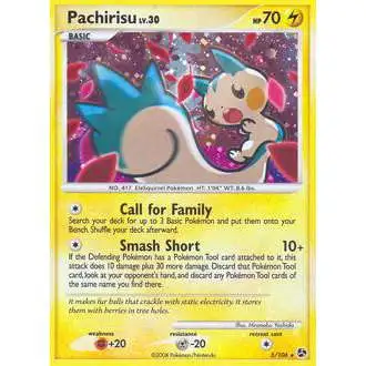 Pokemon Diamond & Pearl Great Encounters Rare Pachirisu #5