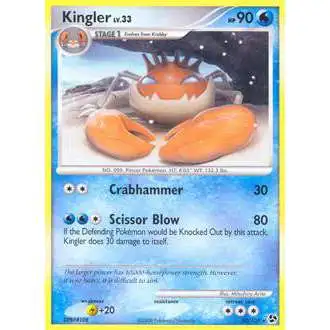 Pokemon Diamond & Pearl Great Encounters Rare Kingler #20