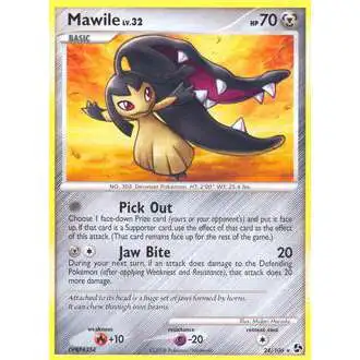 Pokemon Diamond & Pearl Great Encounters Rare Mawile #24
