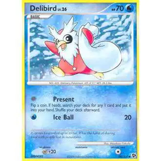 Pokemon Diamond & Pearl Great Encounters Uncommon Delibird #36