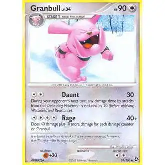 Pokemon Diamond & Pearl Great Encounters Uncommon Granbull #39