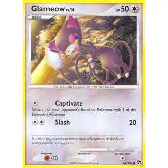 Pokemon Diamond & Pearl Great Encounters Common Glameow #68