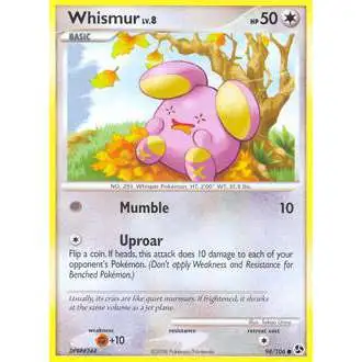 Pokemon Diamond & Pearl Great Encounters Common Whismur #94