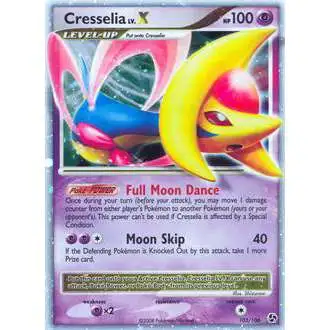 Pokemon Diamond & Pearl Great Encounters Ultra Rare Cresselia LV.X #103 [Lightly Played]