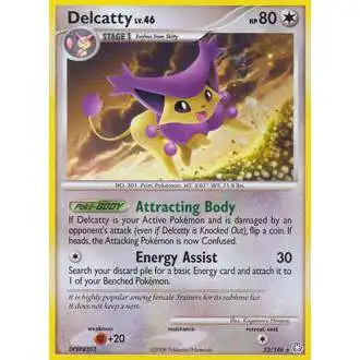 Pokemon Diamond & Pearl Legends Awakened Rare Delcatty #23