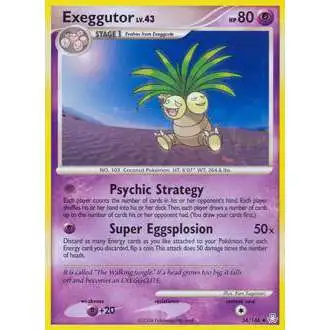 Pokemon Diamond & Pearl Legends Awakened Uncommon Exeggutor #54