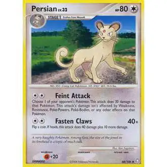 Pokemon Diamond & Pearl Legends Awakened Uncommon Persian #68